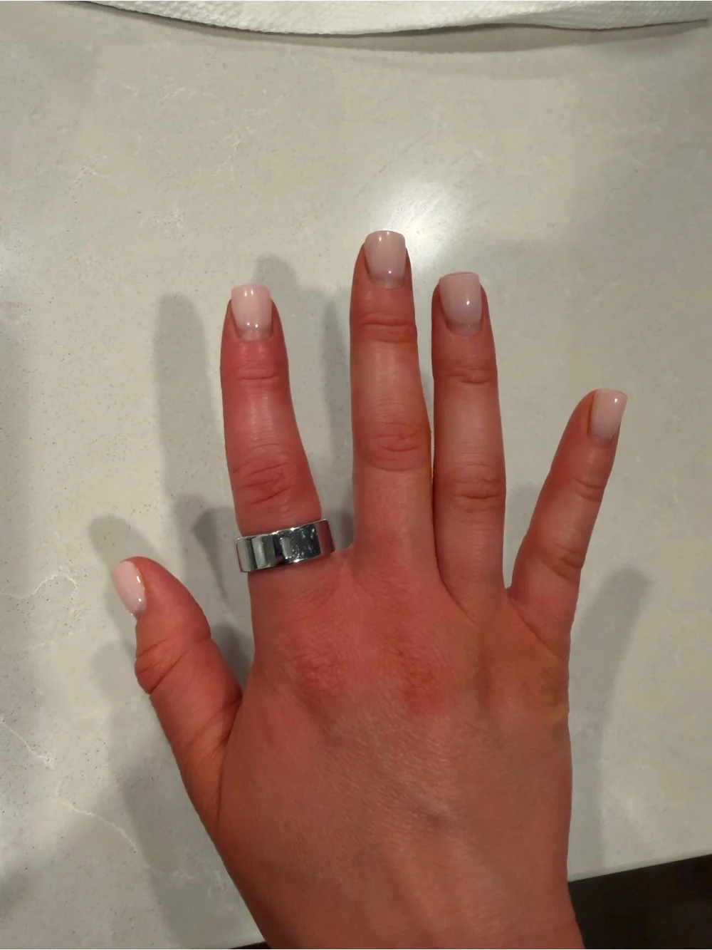 Oura polished ring